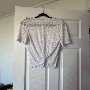 Lululemon Sheer Knot Top